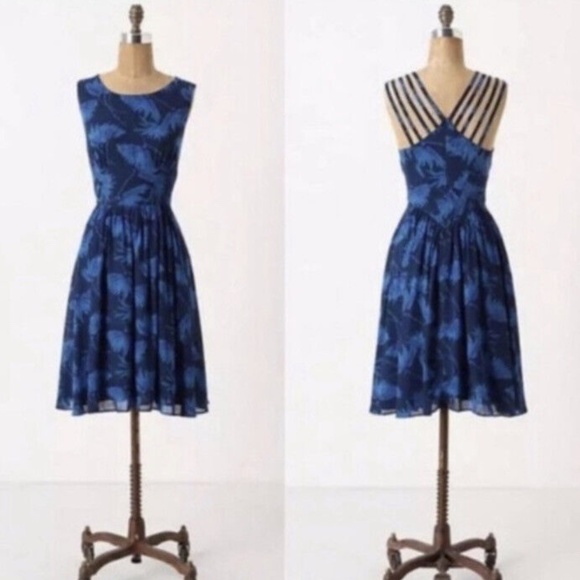 Anthropologie Maple Dandelion Dress XS 0 - Picture 1 of 5